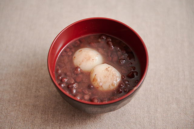 小豆雑煮(あずきぞうに) 島根県の郷土料理