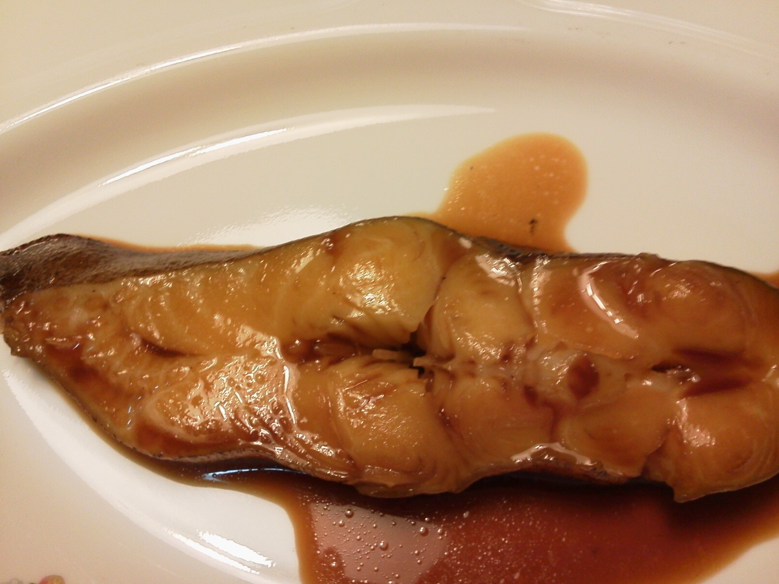 白身魚の煮つけ