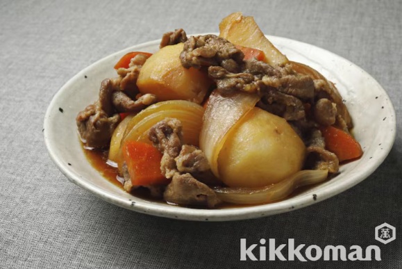 キッコーマン公式レシピサイト「ホームクッキング」の肉じゃが(基本の和食、おうちの和ごはん)