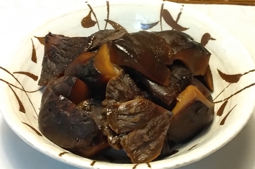 干ししいたけの煮もの