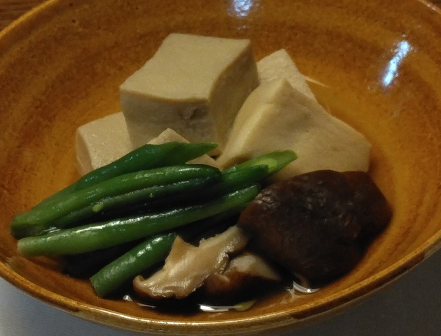 高野豆腐の煮もの